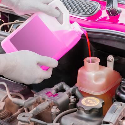 Liquide de refroidissement rose : peut-on le mélanger ?